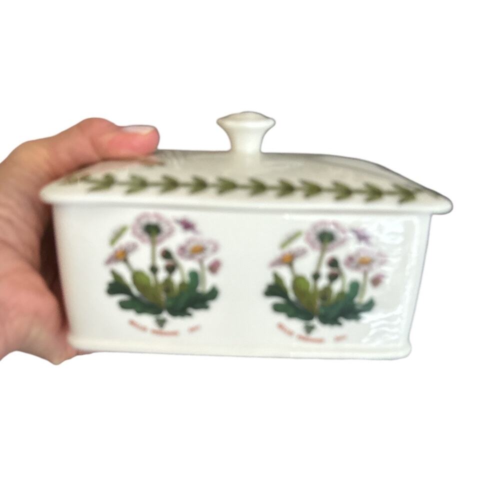 Portmeirion Susan Williams Porcelain Rectangular Lidded Trinket Box - Picture 5 of 10